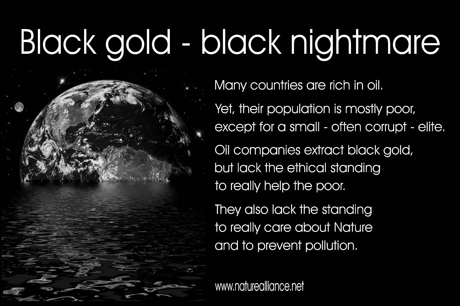 Black gold - black nightmare