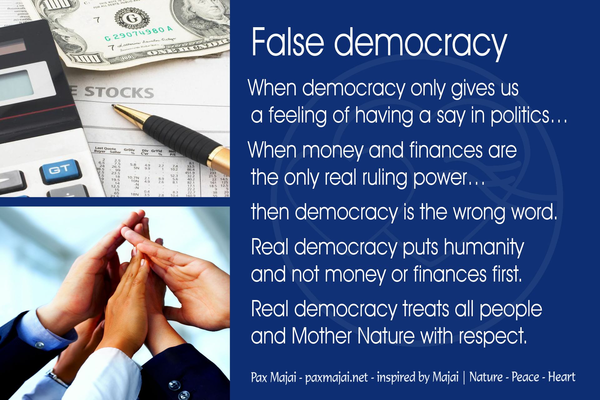 False democracy